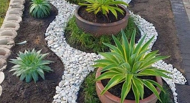 14 beautiful garden ideas for stone decorations! great garden ideas