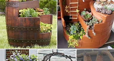 Brighten Up Your Garden With 30 Best Recycled Craft Ideas